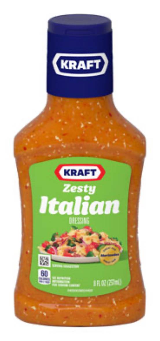 Kraft Zesty Italian Dressing 8 oz