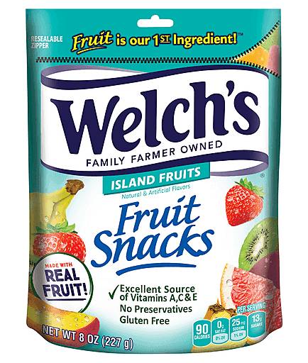 Welch’s Fruit Snacks Island Fruits 8 oz