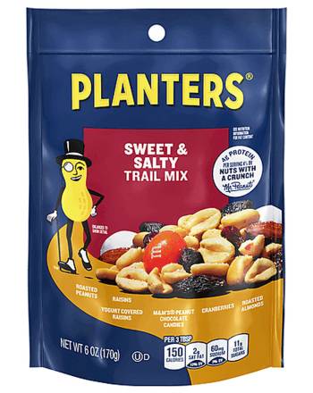 Planters Sweet & Salty Trail Mix 6 oz