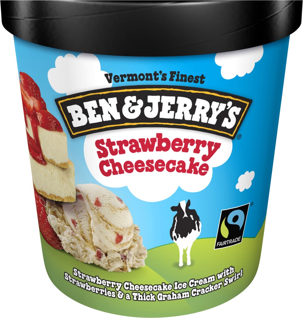 Ben and Jerry’s Strawberry Cheesecake 16 oz