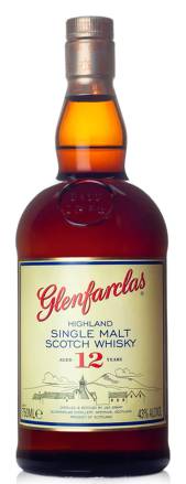 Glenfarclas Highland Single Malt Scotch Whiskey Aged 12 Years 750 ml