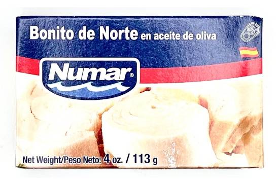Numar Bonito del Norte en Aceite de Oliva 4 oz