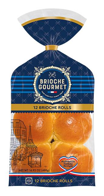 Brioche Gourmet Brioche Rolls 12 ct