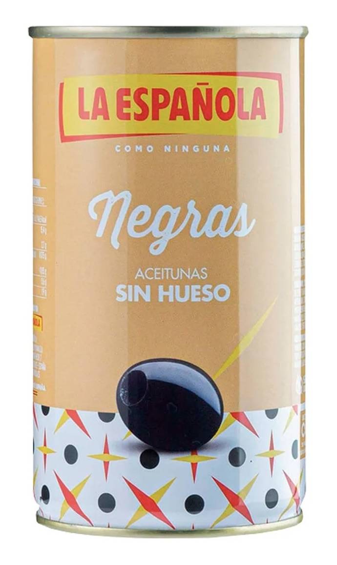 La Española Aceitunas Negras sin Hueso 4 oz