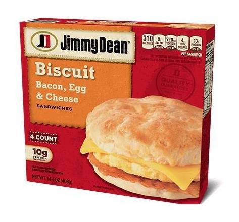 Jimmy Dean Biscuit Bacon, Egg & Cheese 14.4 oz