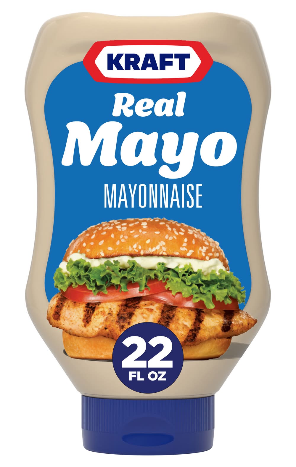 Kraft Real Mayo Squeeze Bottle 22 oz