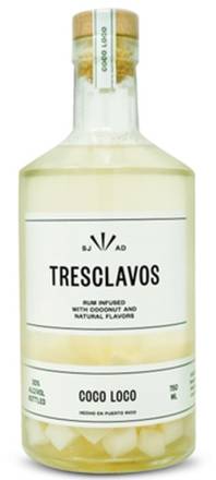 Tres Clavos Coco Loco Rum 750 ml