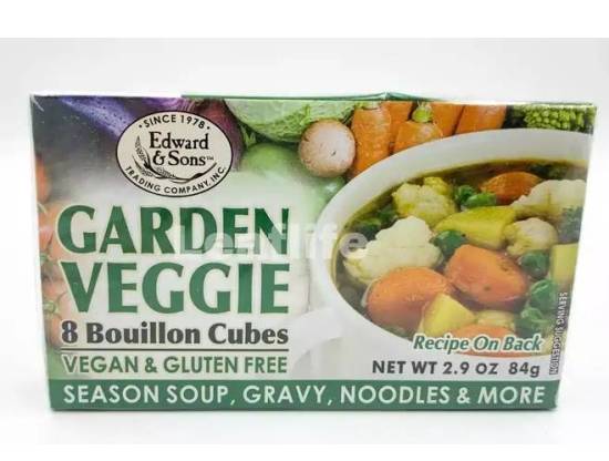 Edward & Sons Garden Veggie Bouillion Cubes