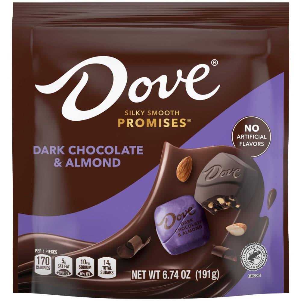 Dove Dark Chocolate & Almond Promises 7.61 oz
