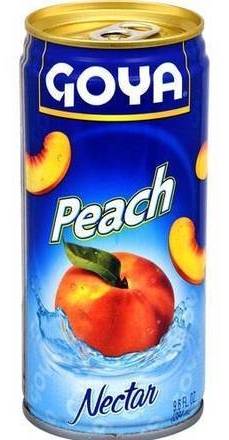 Goya Peach Nectar