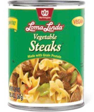 Loma Linda Vegetable Steaks 15 oz