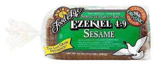 Ezekiel 4:9 Sesame Flourless Sprouted Grain Bread 24 oz