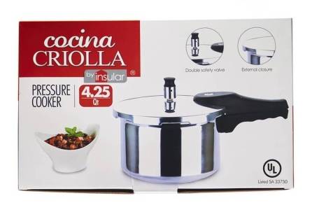 Cocina Criolla Pressure Cooker / Olla de Presion