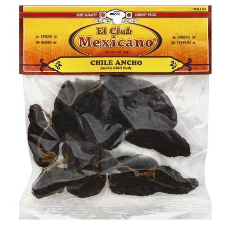 El Club Mexicano Chile Ancho 3 oz