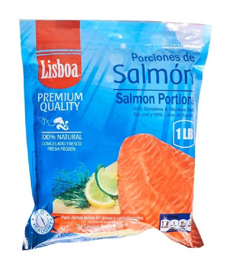 Lisboa Porciones de Salmón 1 lb
