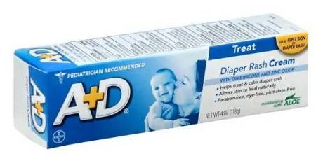 A+D Diaper Rash Cream 