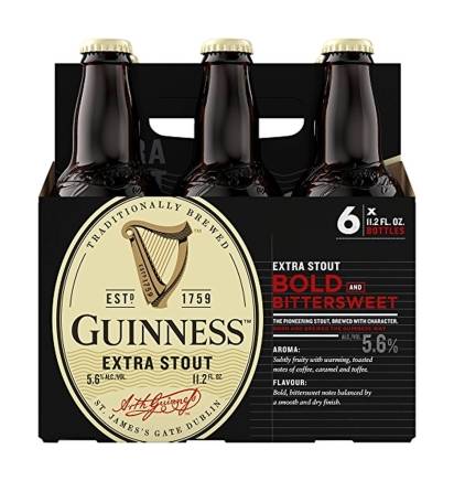 Guinness Extra Stout 6-11.2 oz