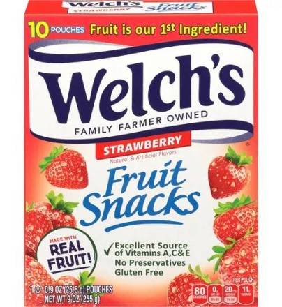 Welch’s Fruit Snacks Strawberry 8 oz