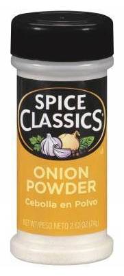 Spice Classics Onion Powder 2.62 oz