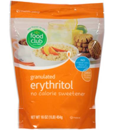 Food Club Granulated Erythritol 16 oz