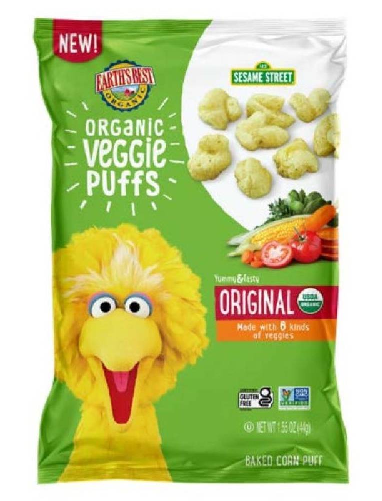 Earth's Best Organic Veggie Puffs Original 1.55 oz