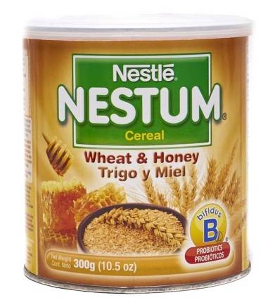 Nestle Nestum Cereal Wheat & Honey 10.5 oz
