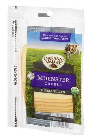 Organic Valley Muenster Cheese 6 oz