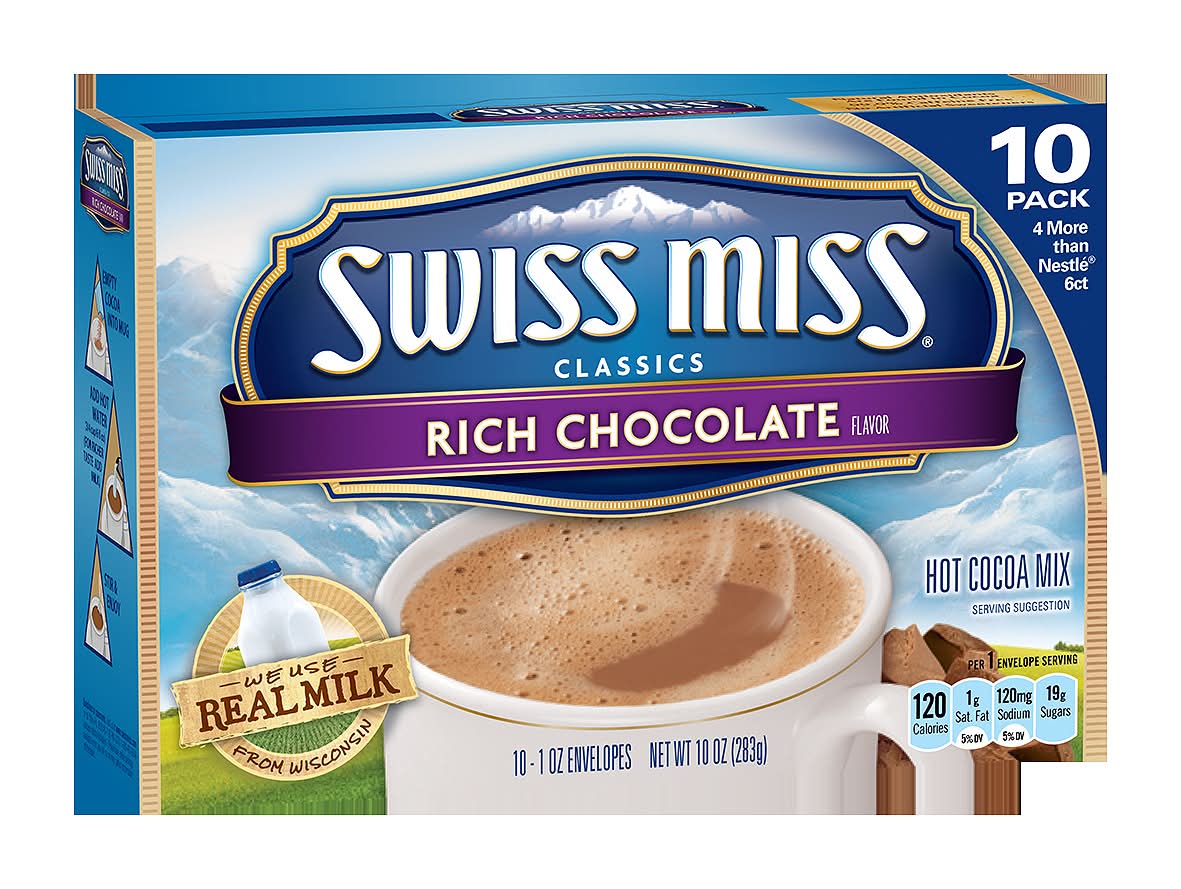 Swiss Miss Rich Chocolate Hot Cocoa Mix 10-1 oz