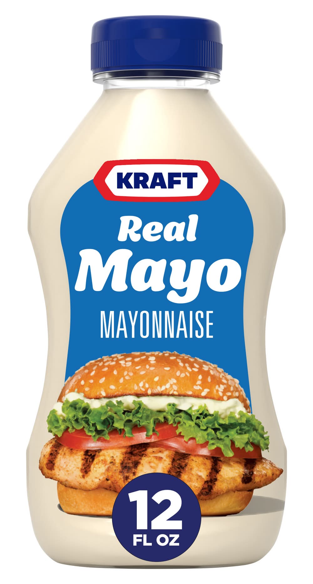 Kraft Real Mayo Squeeze Bottle 12 oz