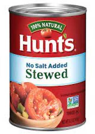 Hunt's Stewed Tomatoes No Salt Added 14.5 oz