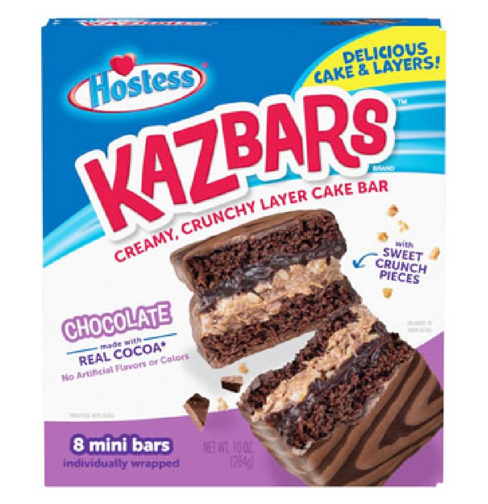 Hostess Kazbars Chocolate 10 oz