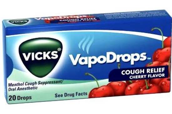 Vicks VapoDrops Cherry 
