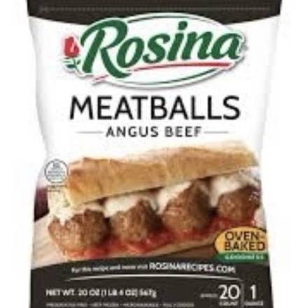 Rosina Angus Beef Meatballs 18 oz