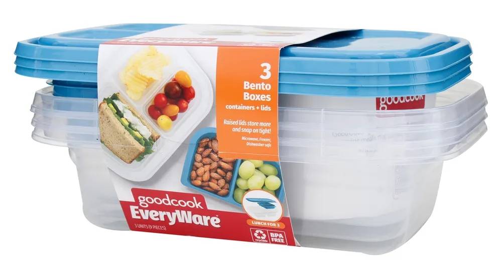 Good Cook Everywhere Bento Boxes 3 ct