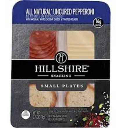 Hillshire Small Plates Uncured Pepperoni & White Cheddar 2.76 oz