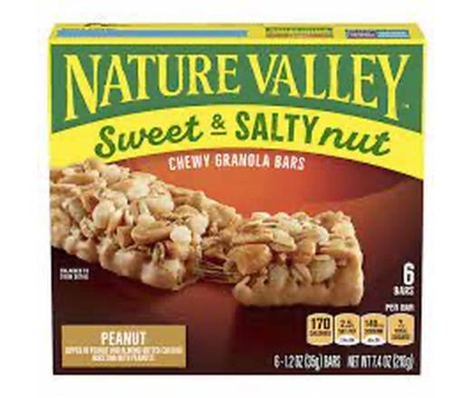 Nature Valley Sweet & Salty Chewy Peanut Granola Bars 6 ct