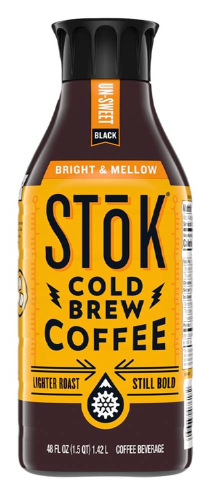 Stok Cold Brew Coffee Bright and Mellow 48 oz