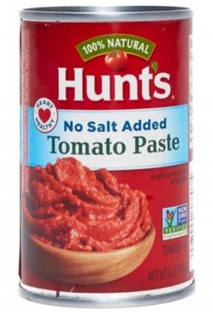 Hunt's Tomato Paste No Salt Added 6 oz