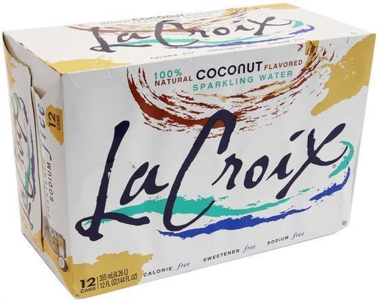 LaCroix Sparkling Water Coconut 8-12 oz