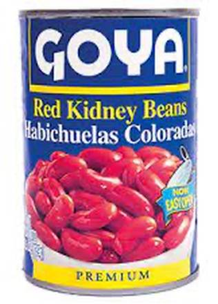 Goya Habichuelas Rojas  / Red Kidney Beans 15.5 oz