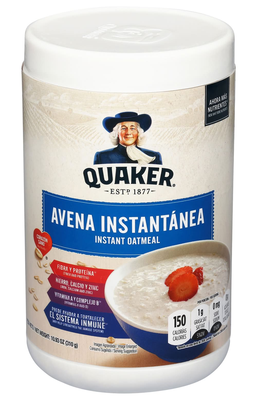 Quaker Avena Instantánea / Instant Oats 10.93 oz