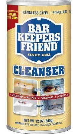 Bar Keepers Friend Cleanser 12 oz.