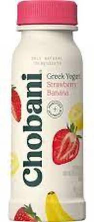Chobani Drinkable Yogurt Strawberry Banana 7 oz