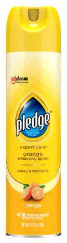 Pledge Orange Enhancing Polish 9.7 oz