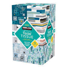 Kirkland Signature Facial Tissue 2-Ply, 90 ct, 12 ct