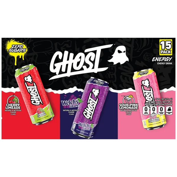 Ghost Energy Variety Pack 15-16 oz
