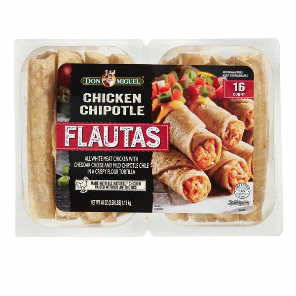 Don Miguel Chipotle Chicken Flautas 40 oz