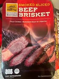 Mission Hill Smoked Sliced Beef Brisket, Price per lb