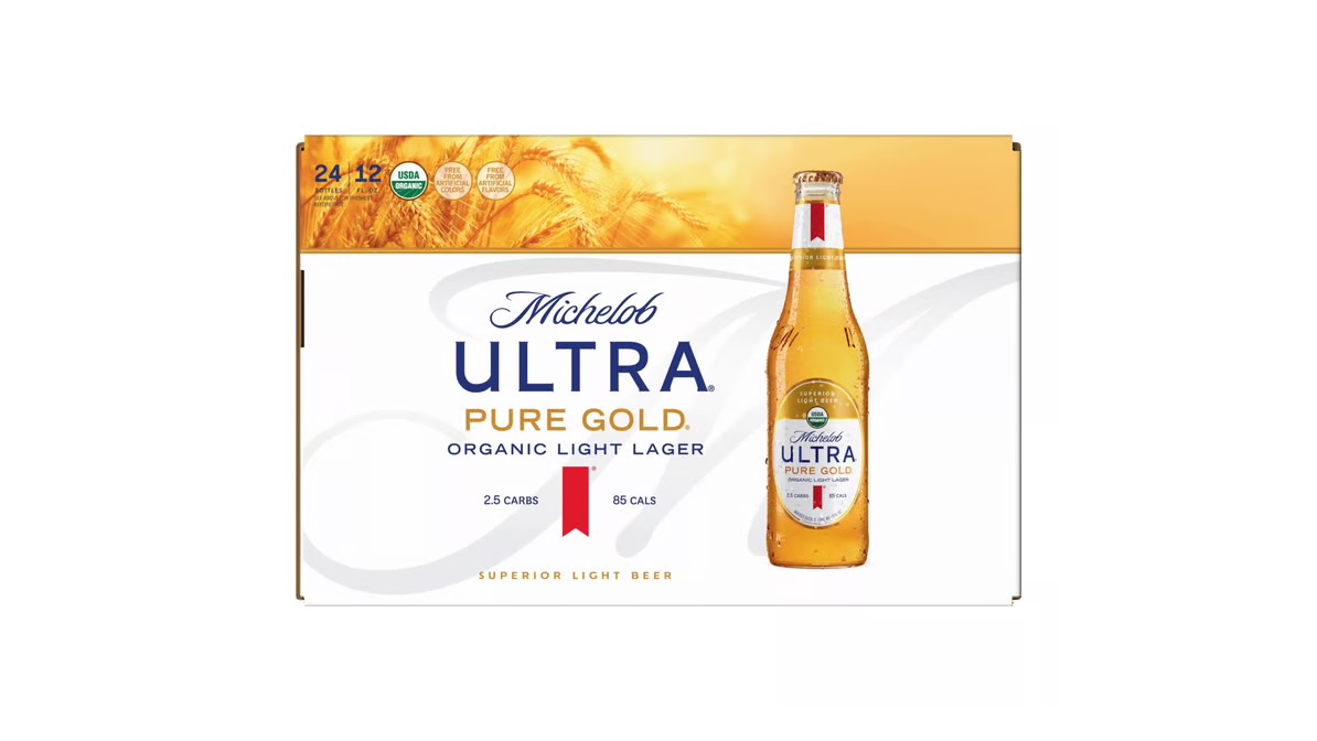 Michelob Ultra Pure Gold 24-12 oz Bottles