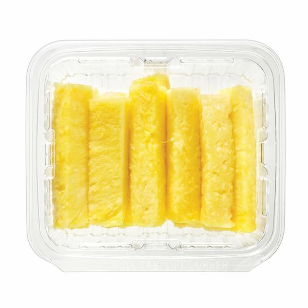 Fresh Cut Pineapple Slices 3 lbs